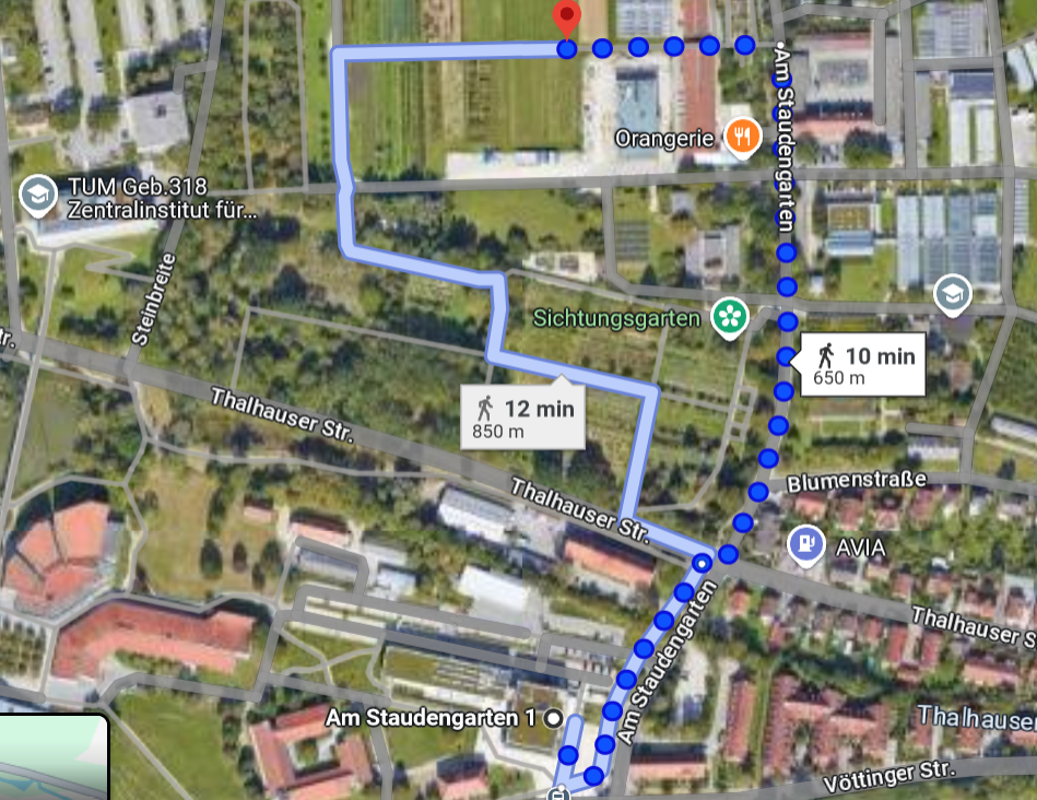 Standort für die Außenwirtschaftsübung 4. Sem AB