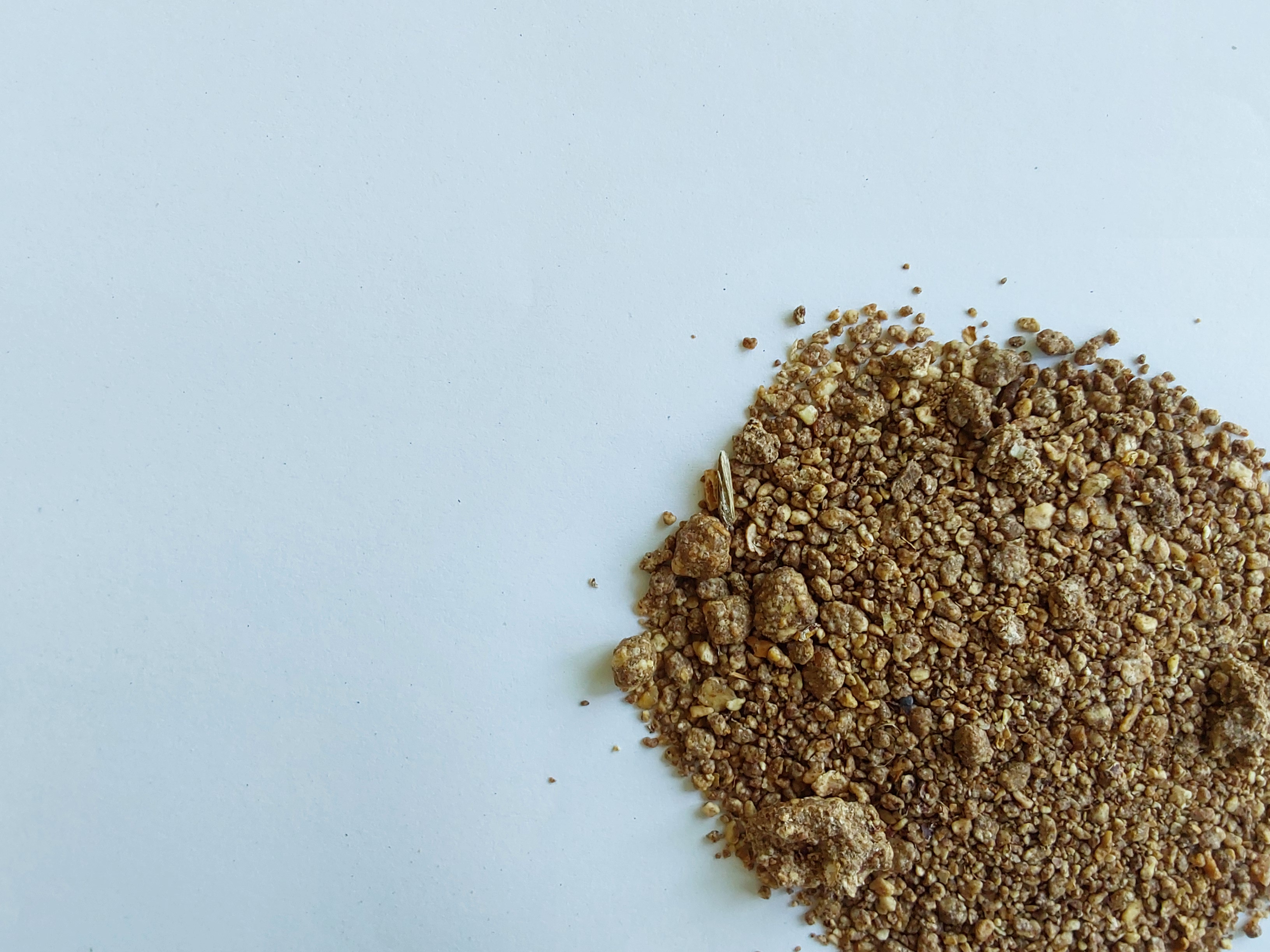 Ground peanuts