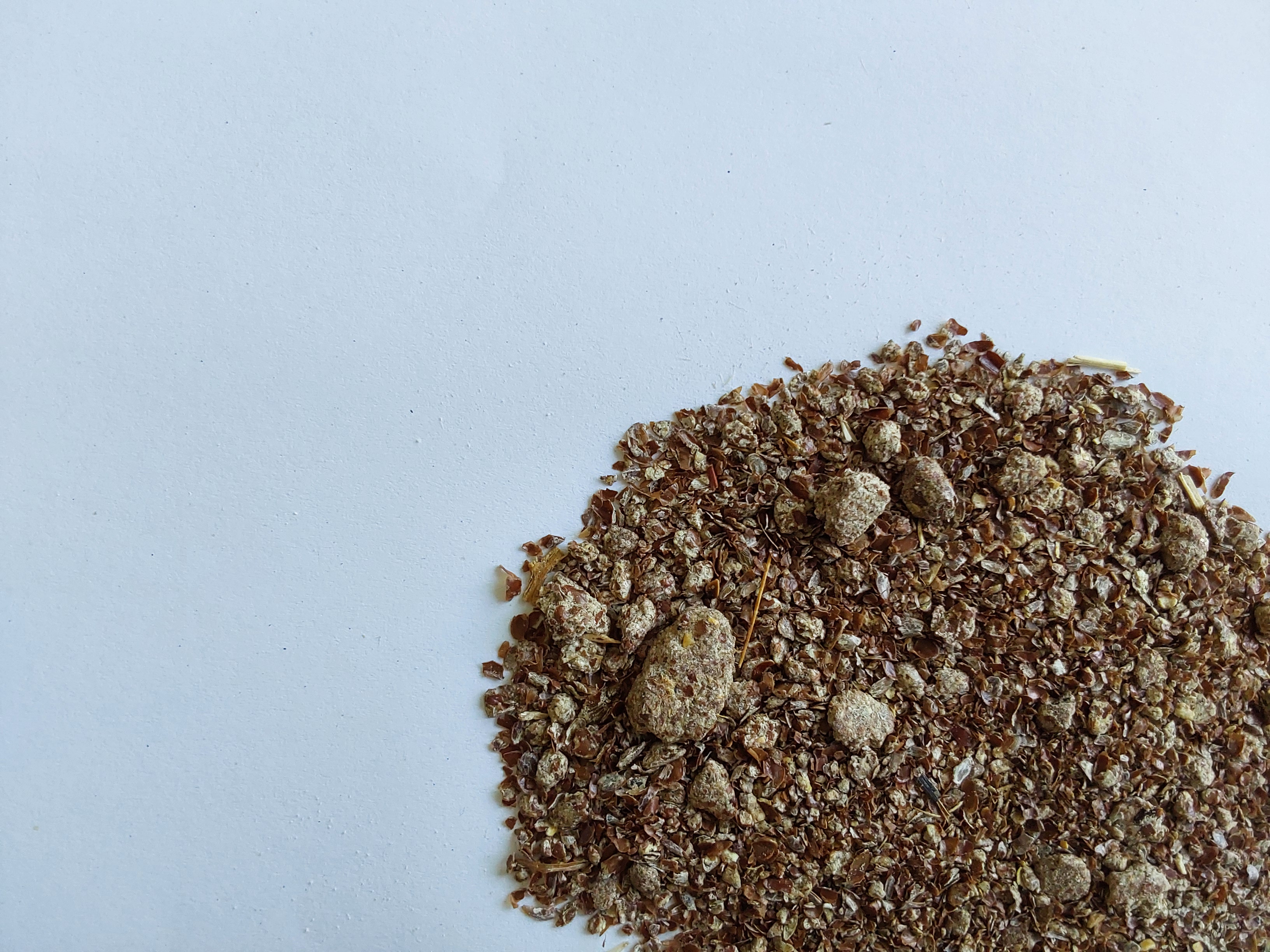 Linseed extraction meal